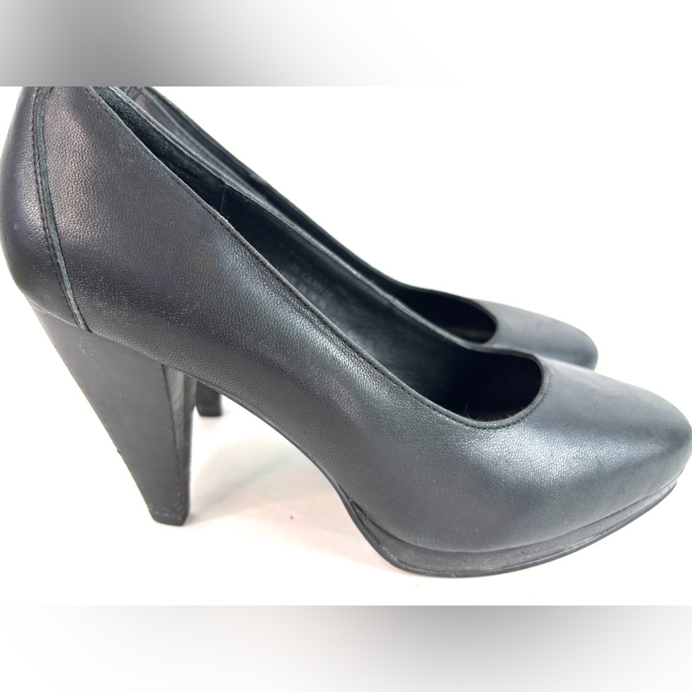 Tiger of Sweden Black Soft Leather Classic Pumps Size 8